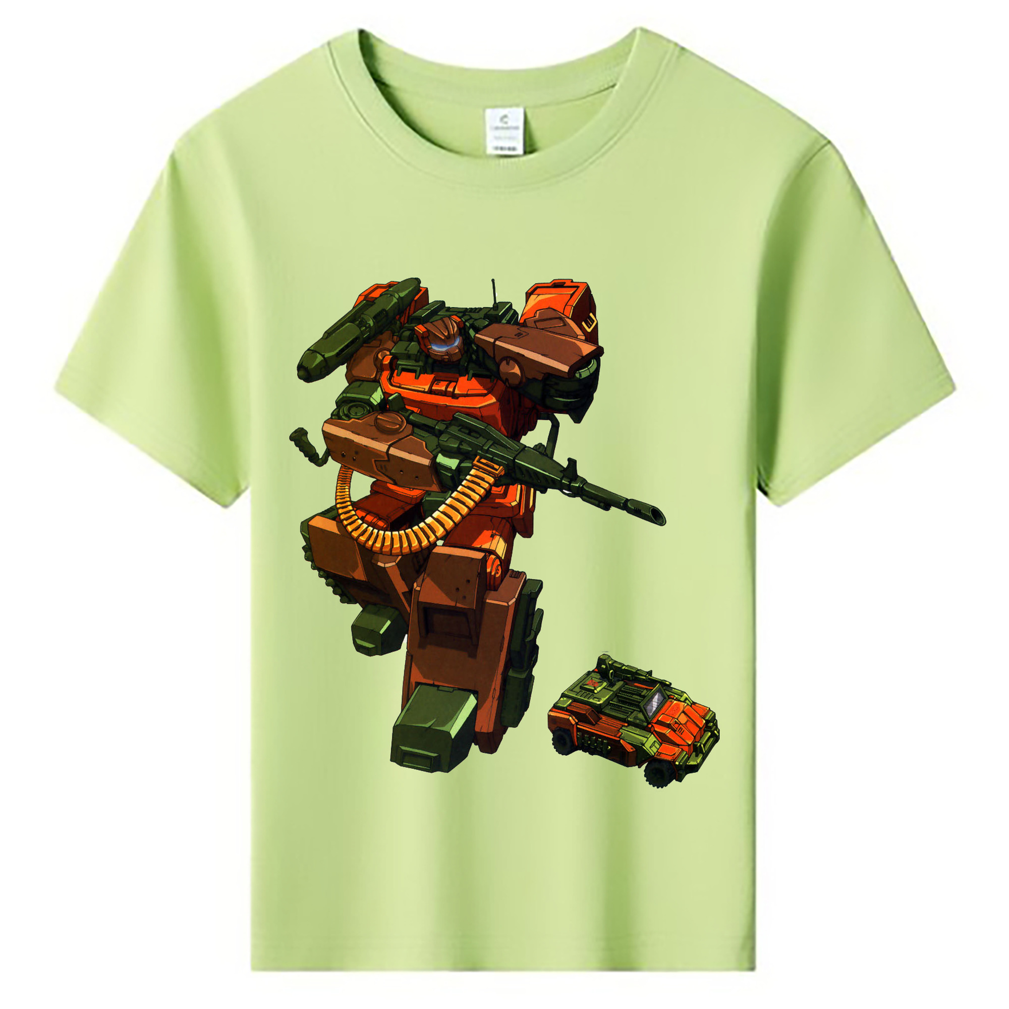 （画像用）  綿100％キッズTシャツ（フロントプリント）